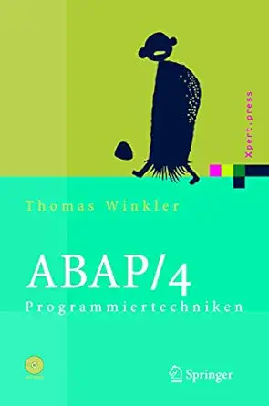 abap/4 programmiertechniken trainingsbuch 1st edition thomas winkler 3540404864, 978-3540404866