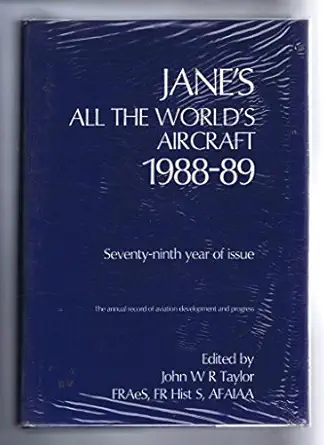 janes all the world aircraft 1988 89 1st edition mark lambert 0710608675, 978-0710608673