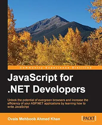 javascript for net developers 1st edition ovais mehboob ahmed khan 1785886460, 978-1785886461
