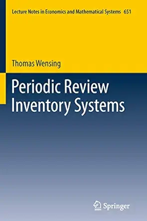 periodic review inventory systems performance analysis and optimization of inventory systems within supply
