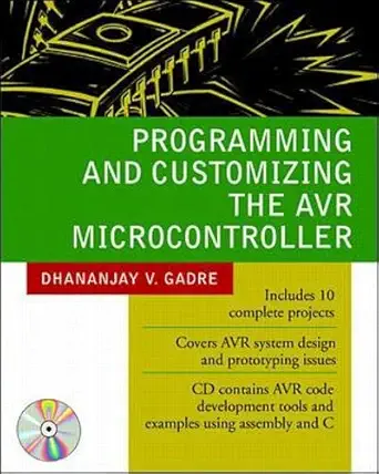 programming and customizing the avr microcontroller 1st edition dhananjay gadre 007134666x, 978-0071346665