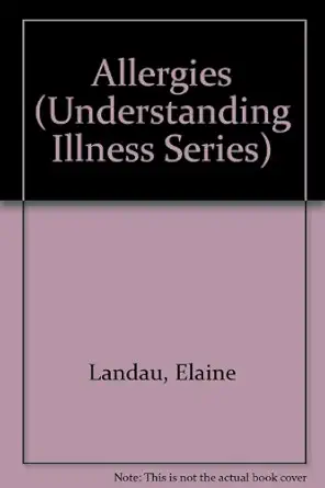 allergies 1st edition elaine landau 0805029893, 978-0805029895