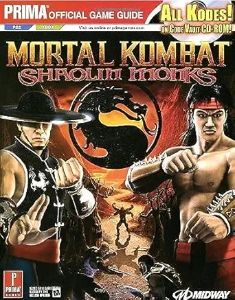 mortal kombat shaolin monks 1st edition eric mylonas 0761552197, 978-0761552192