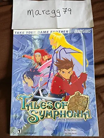 tales of symphonia official strategy guide 1st edition dan birlew ,phillip marcus 0744004039, 978-0744004038