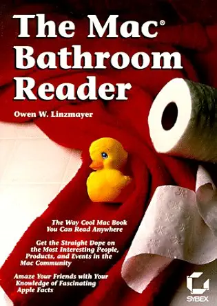 the mac bathroom reader 1st edition owen w linzmayer 0782115314, 978-0782115314