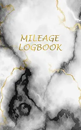 mileage log book vehicle journal gas mileage tracker for work and business car counter and logger pocket size