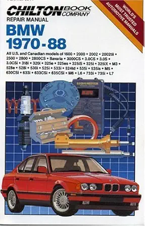 chilton book company repair manual bmw 1970 88 1st edition the chilton editors 0801979412, 978-0801979415