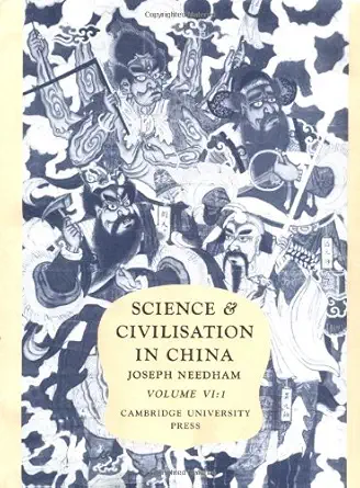 science and civilisation in china volume 6 biology and biological technology part 1 botany 1st edition joseph