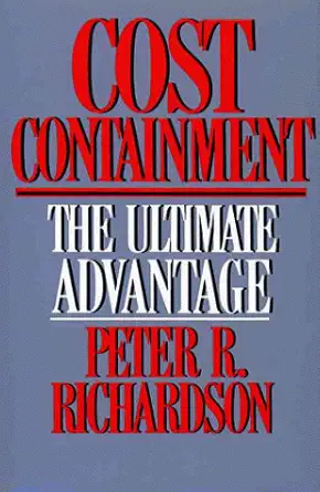 cost containment 1st edition peter richmond 0029264324, 978-0029264324