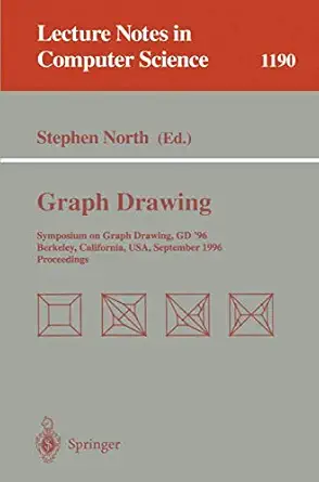 graph drawing symposium on graph drawing gd96 berkeley california usa september 18 20 1996 proceedings 1st