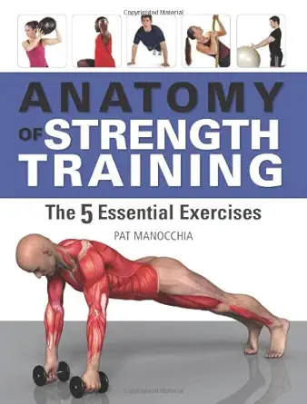anatomy of strength training the five essential exercises 1st edition pat manocchia 1607102048, 978-1607102045