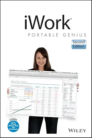 iwork portable genius 1st edition guy hart davis 0470643498, 978-0470643495