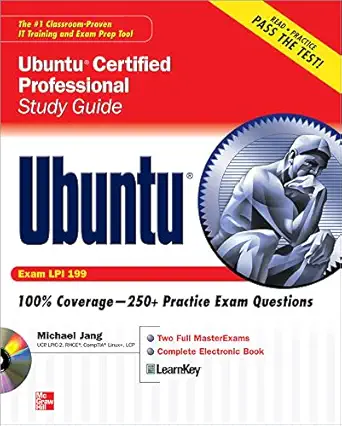 ubuntu certified professional study guide 1st edition michael jang 0071591109, 978-0071591102