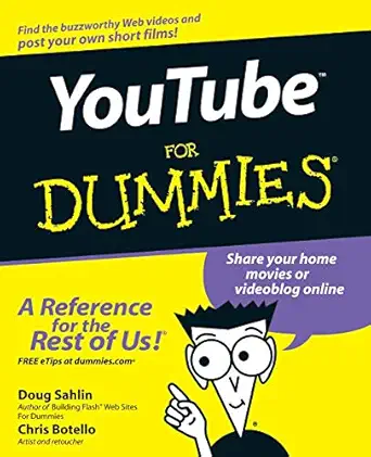 youtube for dummies 1st edition sahlin 0470149256, 978-0470149256
