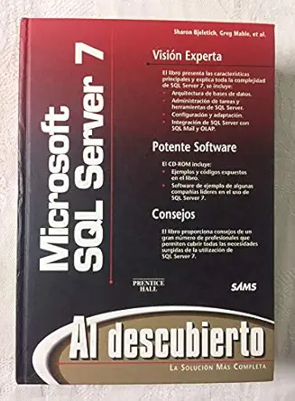 microsoft sql server 7 al descubierto 1st edition sharon bjletich ,greg mable 8483221365, 978-8483221365