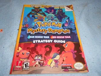 pokamon mystery dungeon blue rescue team red rescue team the official pokamon strategy guide 1st edition