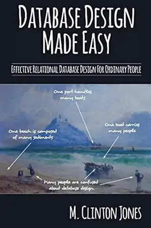 database design made easy effective relational database design for ordinary people 1st edition m clinton