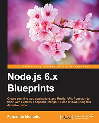 node js 6 x blueprints 1st edition fernando monteiro 1785888439, 978-1785888434