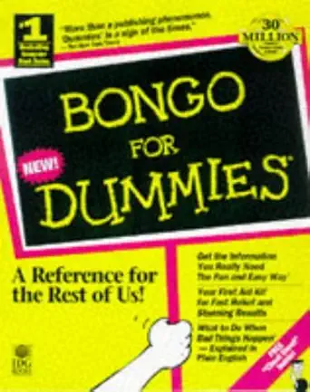 bongo for dummies 1st edition mike crawford 0764501763, 978-0764501760