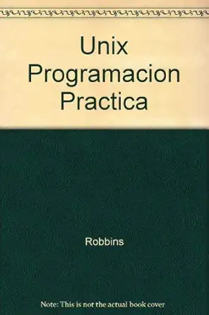 unix programacion practica 1st edition robbins 9688809594, 978-9688809594