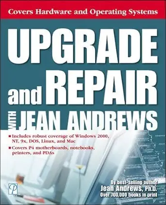 upgrade and repair with jean andrews 1st edition jean andrews 1592001122, 978-1592001125