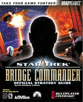 star trek bridge commander official strategy guide 1st edition sion rodriguez y gibson 074400070x,