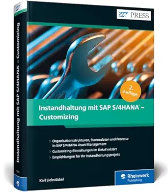 instandhaltung mit sap s/4hana customizing 1st edition karl liebstuckel 3836276658, 978-3836276658