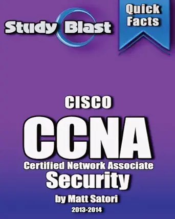 study blast cisco ccna security exam study guide 640 554 iins implementing cisco ios network security 1st