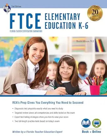 ftce elementary education k 6 book + online 1st edition betty neilsen green phd ,rhonda atkinson phd ,nancy