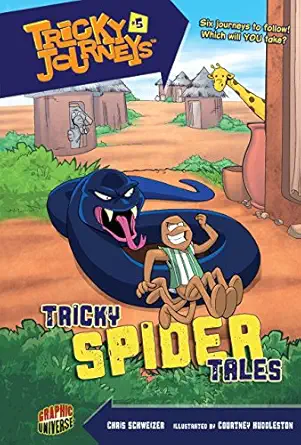 tricky spider tales tricky spider tales 1st edition chris schweizer ,courtney huddleston 0761378642,