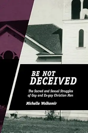 be not deceived the sacred and sexual struggles of gay and ex gay christian men 1st edition michelle wolkomir