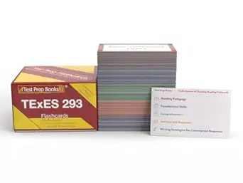 texes science of teaching reading 293 study cards texes science of teaching reading exam prep and practice
