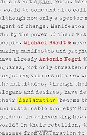 declaration 1st edition michael hardt ,antonio negri 0786752904, 978-0786752904