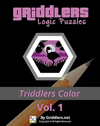 griddlers logic puzzles triddlers color 1st edition griddlers team ,rastislav rehak ,elad maor 9657679311,