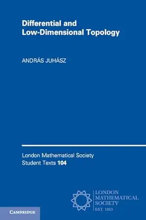 differential and low dimensional topology 1st edition andra s juha sz 1009220578, 978-1009220576