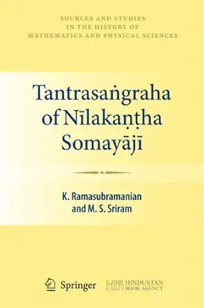 tantrasaa graha of na lakaa a ha somaya ja 1st edition k ramasubramanian ,m s sriram 0857290355,