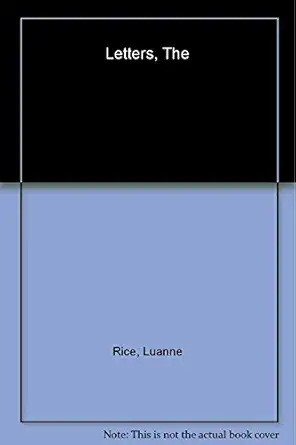the letters 1st edition luanne rice ,joseph monninger 0553807412, 978-0553807417