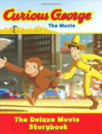 curious george the movie the deluxe movie storybook 1st edition jasmine jones ,margret rey ,h a rey