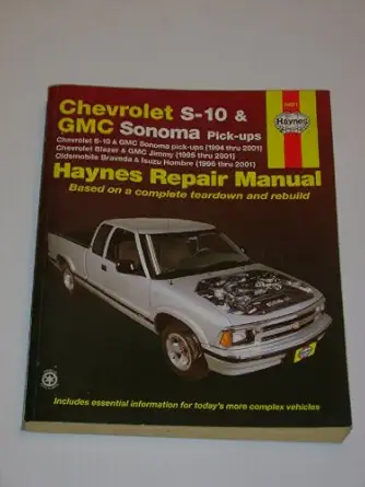 chevrolet s10 and gmc sonoma pick ups 1994 thru 2001 1st edition robert maddox 1563924471, 978-1563924477