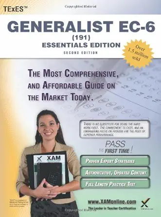 texes generalist ec 6   teacher certification study guide test prep 1st edition sharon a wynne 1607873311,