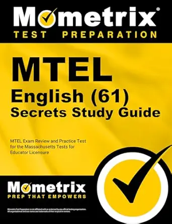 mtel english secrets study guide mtel exam review and practice test for the massachusetts tests for educator