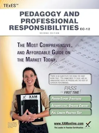 texes pedagogy and professional responsibilities ec 12 teacher certification study guide teacher prep 1st