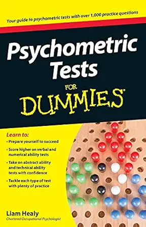 psychometric tests for dummies 1st edition liam healy 0470753668, 978-0470753668