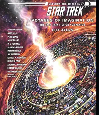 voyages of imagination the star trek fiction companion 1st edition jeff ayers 1416503498, 978-1416503491