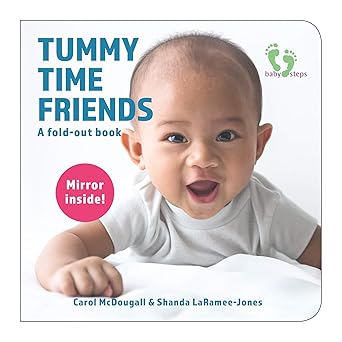 tummy time friends a fold out book 1st edition carol mcdougall ,shanda laramee jones 1771087676,