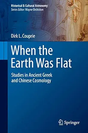when the earth was flat 1st edition couprie 3319970518, 978-3319970516