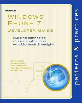 windowsa phone 7 developer guide building connected mobile applications with microsoft silverlighta 1st