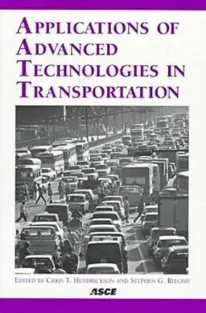 applications of advanced technologies in transportation proceedings of the 5th international conference april