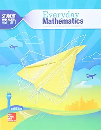 everyday mathematics 4 grade 5 student math journal 1 1st edition mcgraw hill 0021430993, 978-0021430994