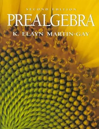 prealgebra 1st edition k elayn martin gay 0132424703, 978-0132424707